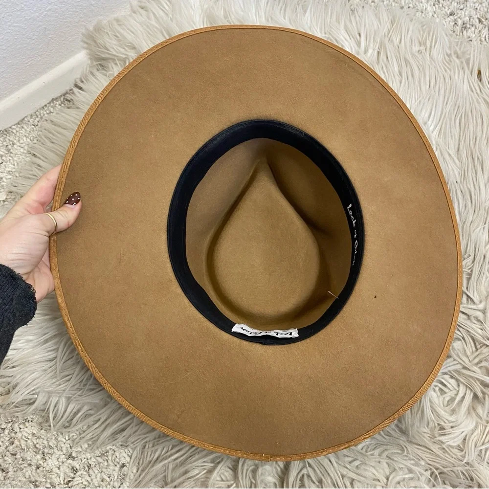 Lack of Color Teak Rancher Brown Tan Felt Wool Wide Brim Hat